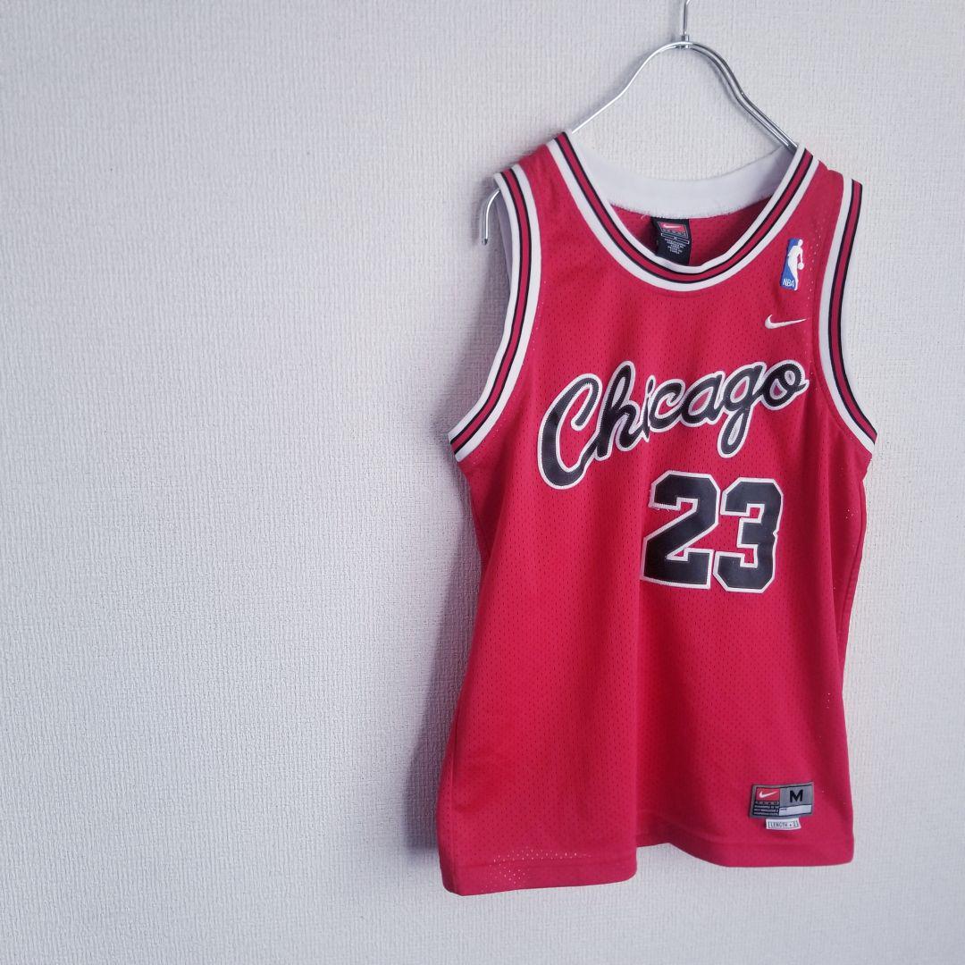 1984s NIKE NBA Chicago Bulls シカゴ ブルズ Micheal Jordan 23 ゲームシャツ ユニフォーム YOUTH M