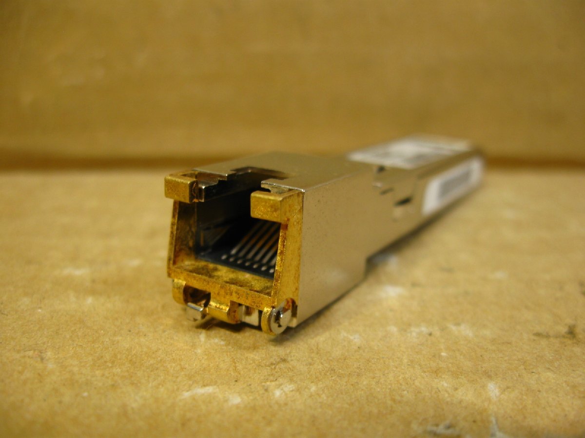 ▽CISCO SFP-GE-T EXT 30-1421-01 1000BASE-T SFP トランシーバーモジュール 中古 RJ-45_画像2