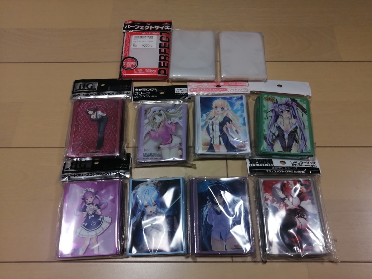 ヤフオク! - キャラクタースリーブ まとめ売り
