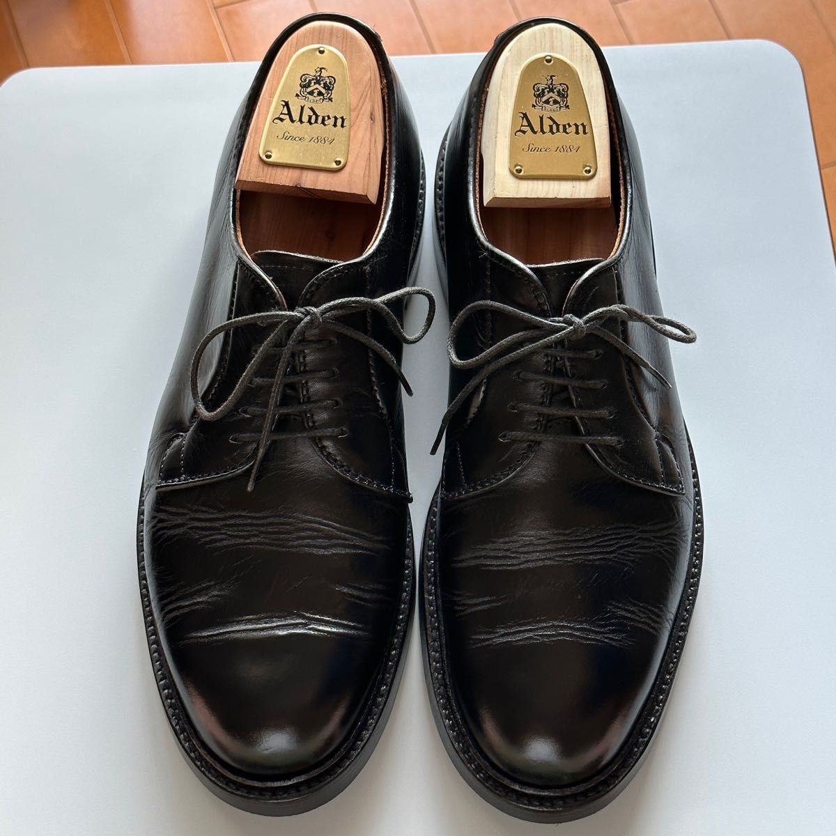中古美品 オールデン プレーントゥ クロムエクセル 7 1/2 中古美品 オールデン プレーントゥ クロムエクセル 7 1/2