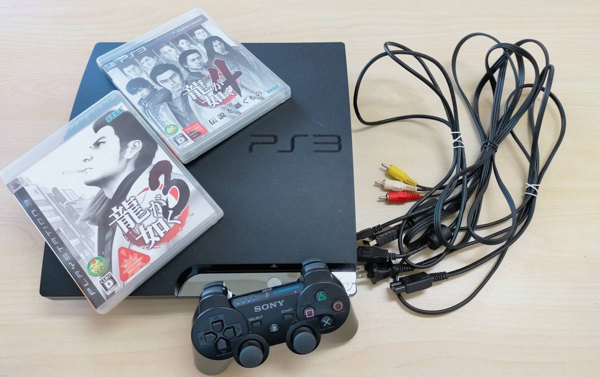 信頼】 CECH-2500A 本体 PS3 160GB 龍が如く SONY PlayStation3