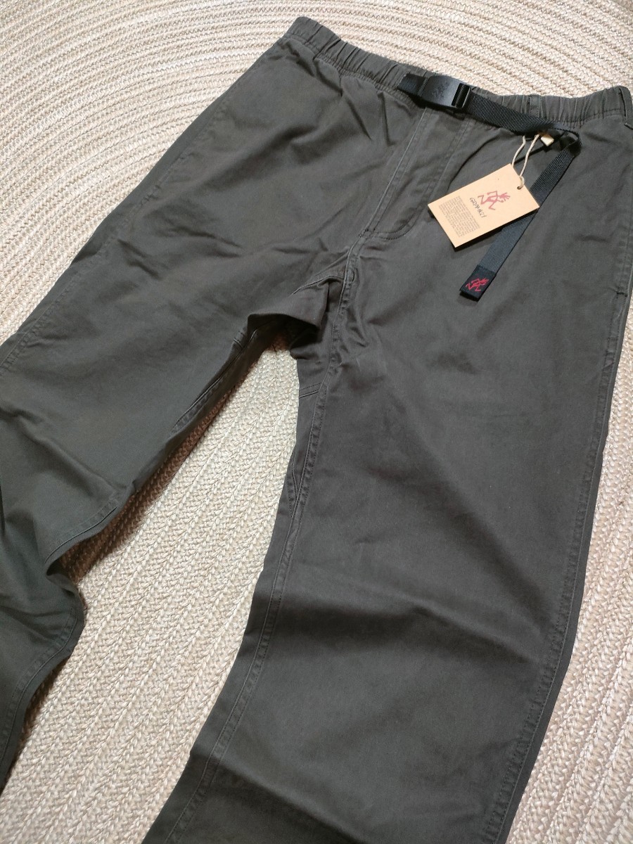 新品 定価11880 GRAMICCI ST-PANTS ロングパンツ XL ストレッチ ダークブラウン チノパン グラミチ 国内正規品 メンズ コットン_画像1