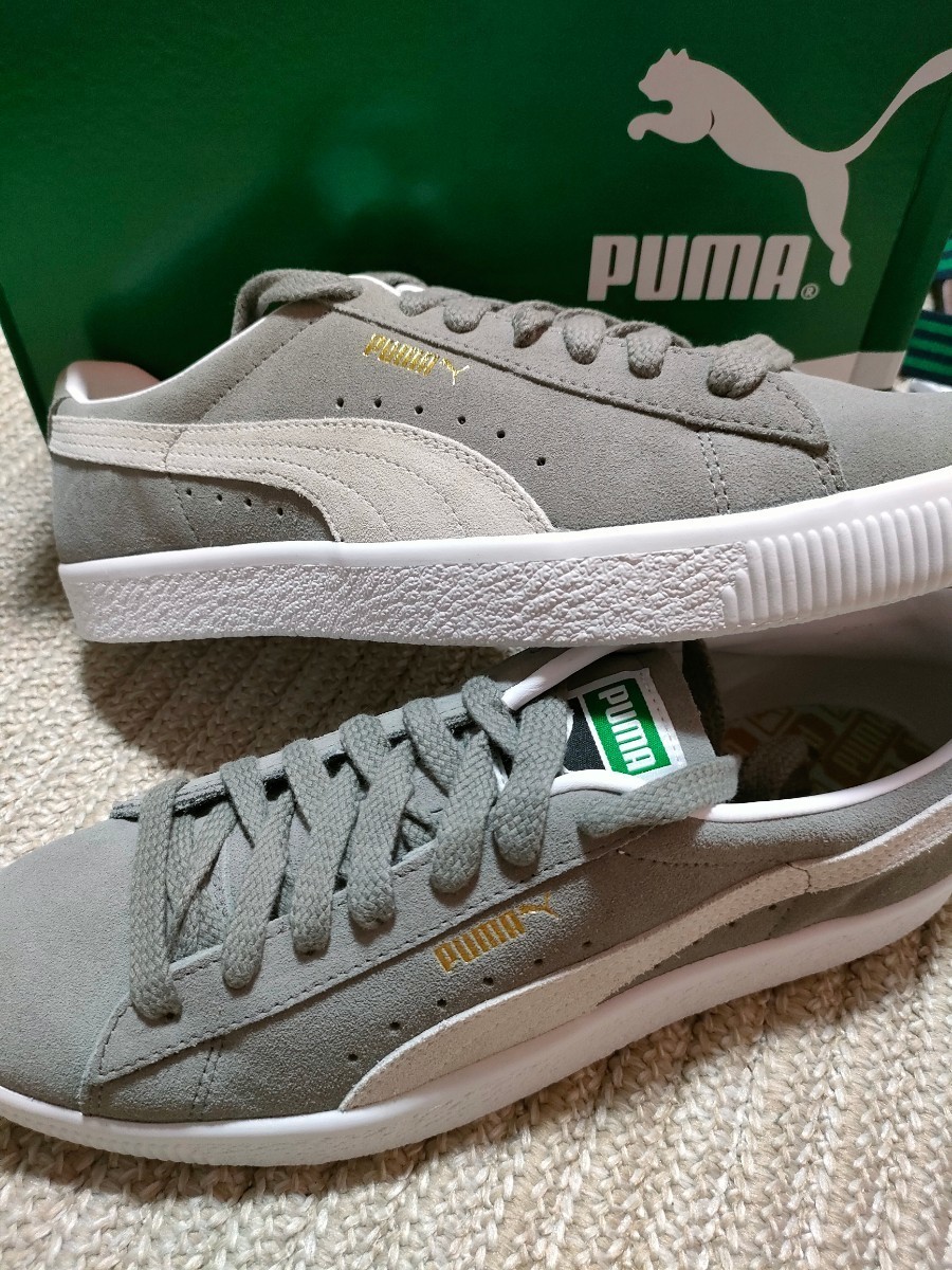 新品 PUMA SUEDE VTG スエード ヴィンテージ グレー 29cm 天然皮革 レザー レトロ プーマ スニーカー メンズ ビンテージ