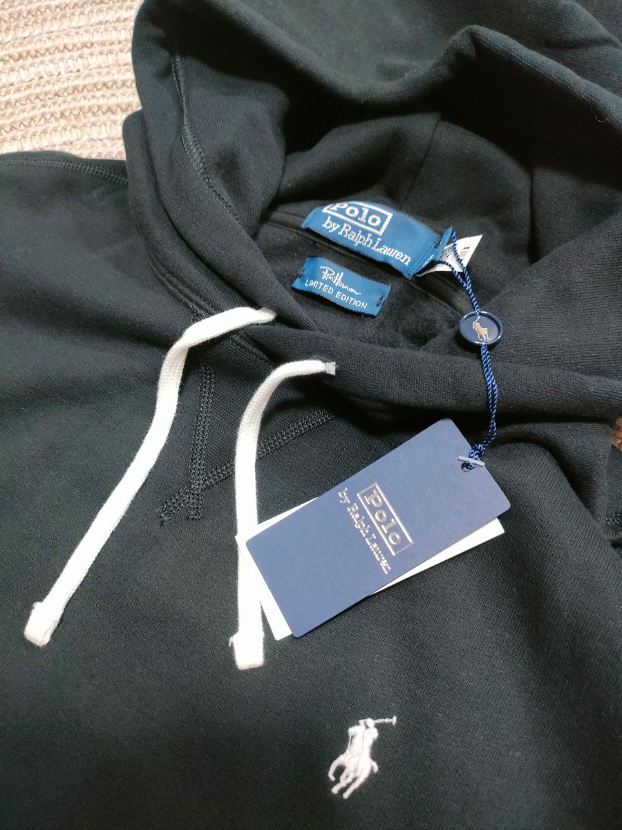 【保証書付】 新品 未使用 Ron Herman RRL 別注 ロンハーマン スウェット パーカー S ブラック 黒 ポロ ラルフローレン 限定 76 ナンバリング 男性用 【保証書付】 新品 未使用 Ron Herman RRL 別注 ロンハーマン スウェット パーカー S ブラック 黒 ポロ ラルフローレン 限定 76 ナンバリング 男性用