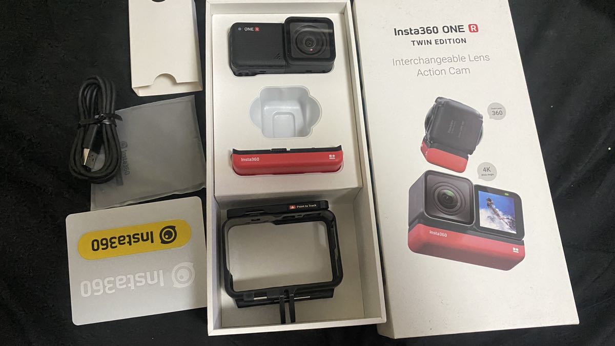 Insta360 ONE R (ONE R本体+ 4K広角撮影モジュール) 送料無料360度