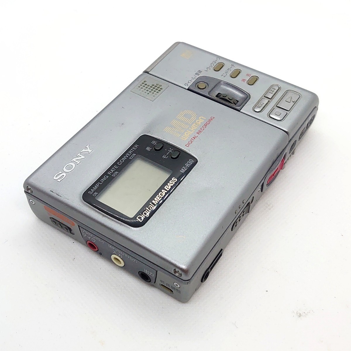 外観概ね◯ 通電のみ可】 SONY MZ-R30 Portable MD Player WALKMAN