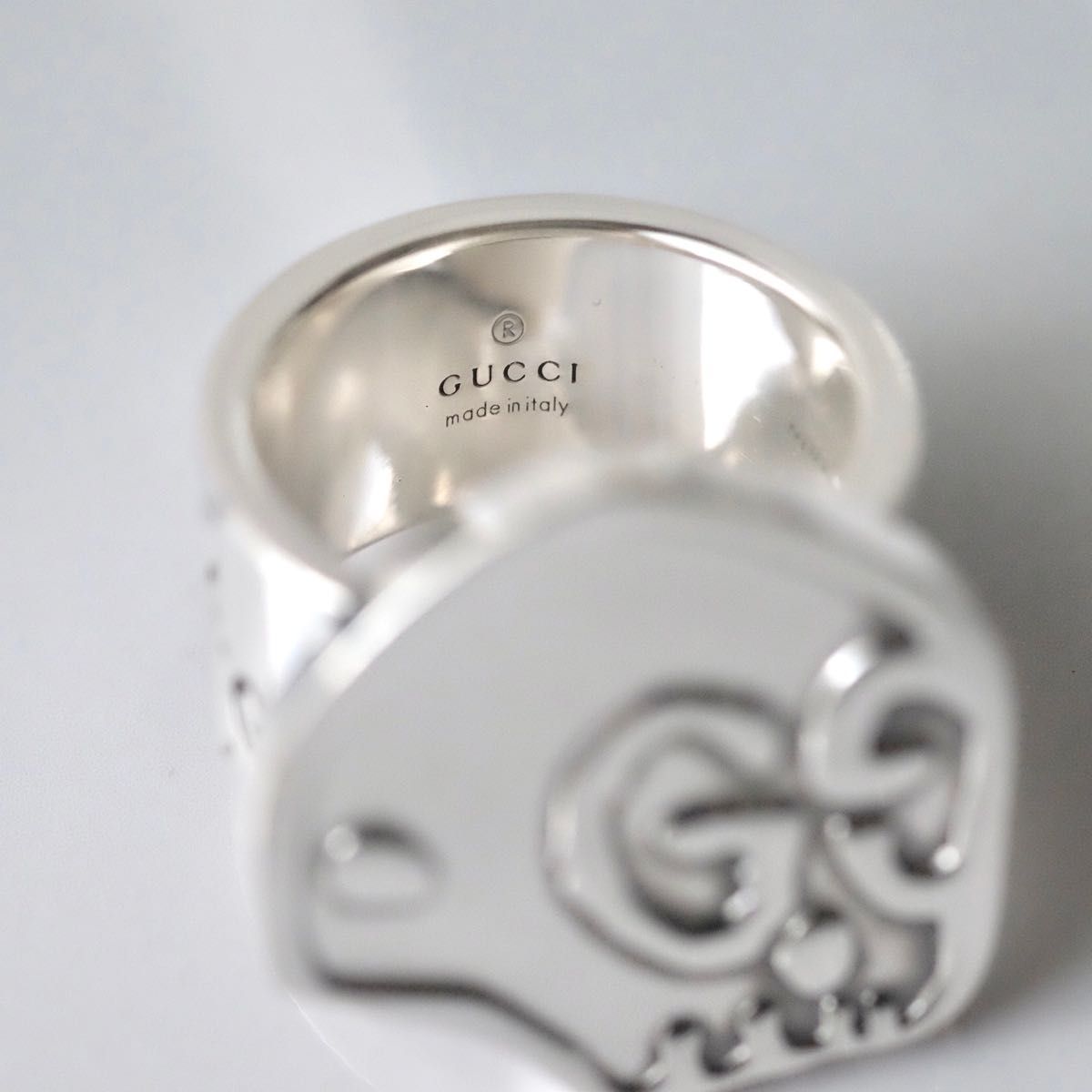 限定セール グッチ GUCCI リング 指輪 メンズ ゴースト シルバー 限定セール グッチ GUCCI リング 指輪 メンズ ゴースト シルバー