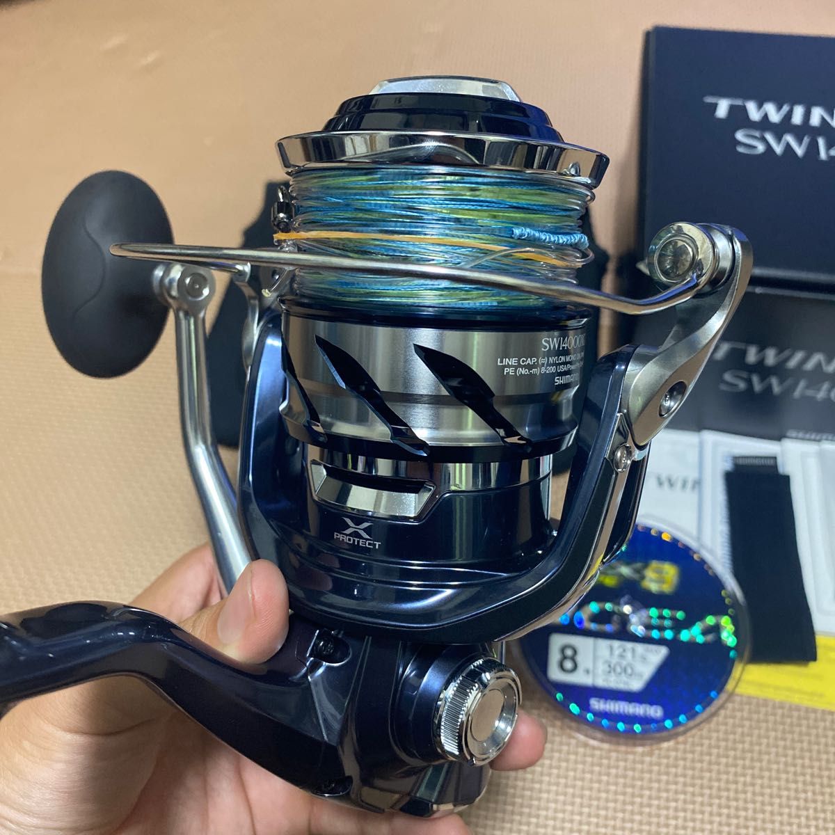 シマノ 21ツインパワーSW14000XG ライン ケースセット|Yahoo シマノ 21ツインパワーSW14000XG ライン ケースセット|Yahoo