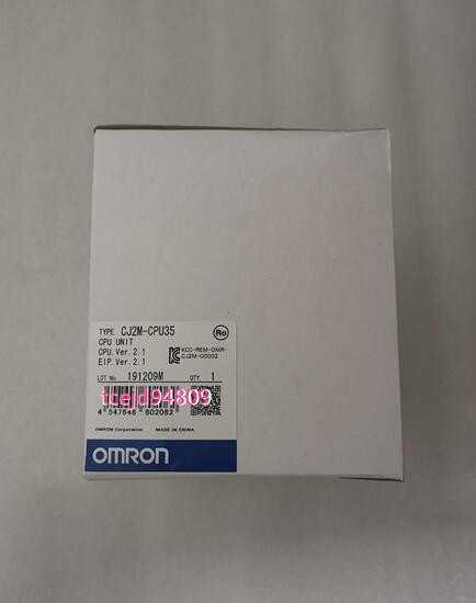 お手頃価格 【新品】　OMRON/オムロン 　CJ2M-CPU35　CPUユニット　 保証付き その他