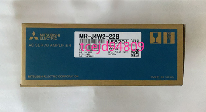 新品 MITSUBISHI/三菱電機 MR-J4W2-22B サーボアンプ 保証付き の商品