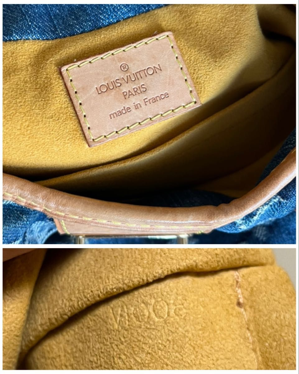 廃盤品 希少良品ルイヴィトン LOUIS VUITTON モノグラム デニム 廃盤品 希少良品ルイヴィトン LOUIS VUITTON モノグラム デニム