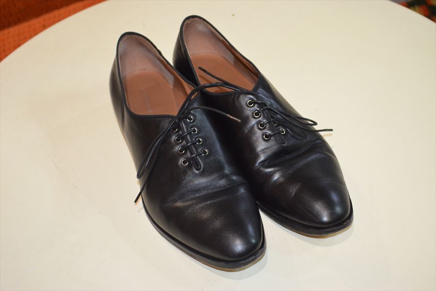 ジョルジオアルマーニ　GIORGIOARMANI　ドレスシューズ　レザー　プレーントゥ　靴　40.5 D3950