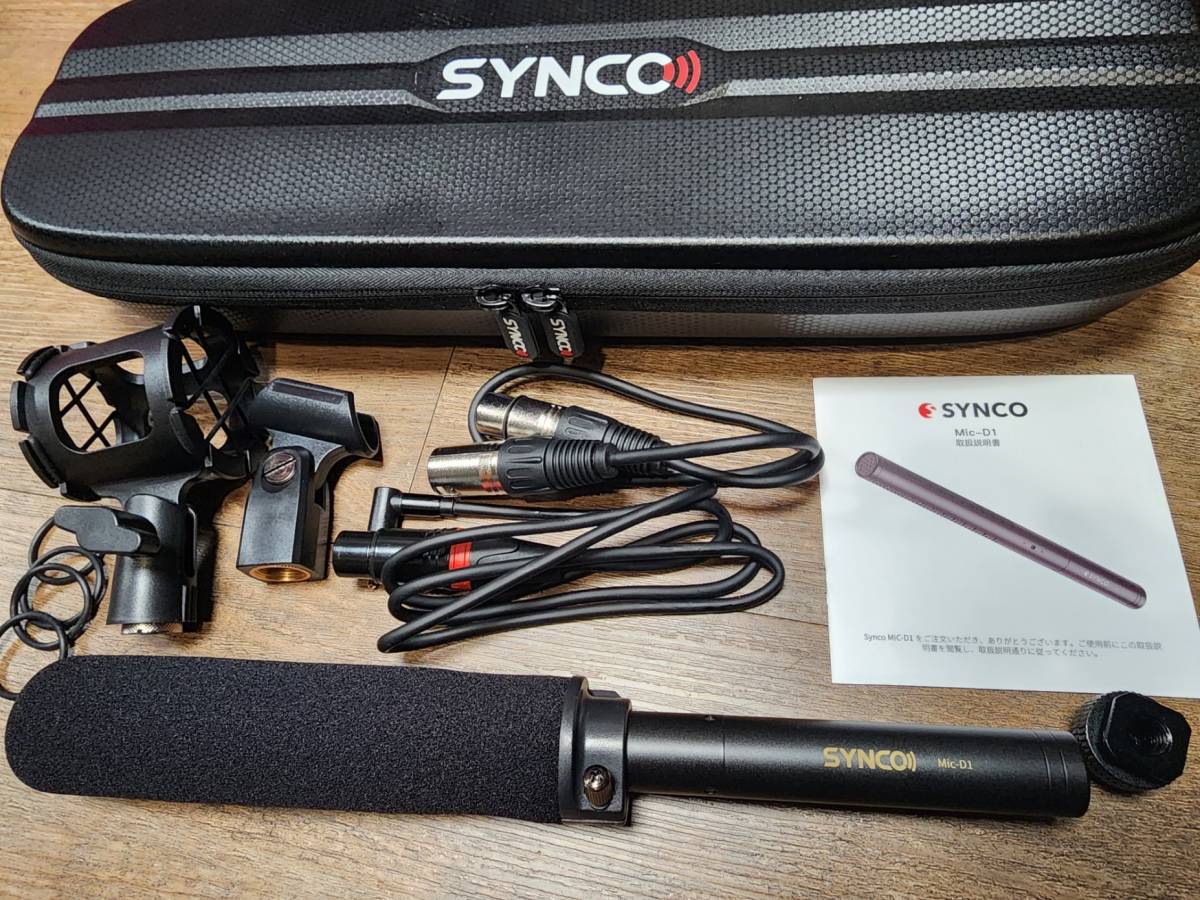 SYNCO Mic D1 ハイパーカーディオイド XLR/ショットガンマイク｜Yahoo