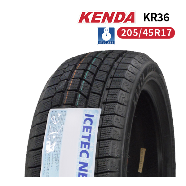 205/45R17 2023年製 新品スタッドレスタイヤ KENDA KR36 送料無料 ケンダ 205/45/17_画像1