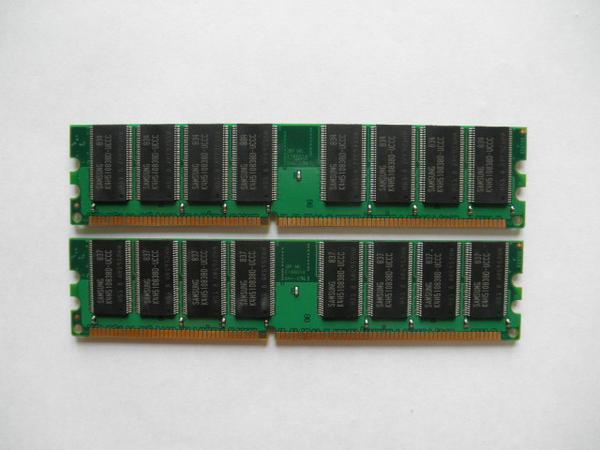 Transcend メモリー 1GB(2枚合計2GB)/DDR/400mHZ/CL3/NO ECCの画像3