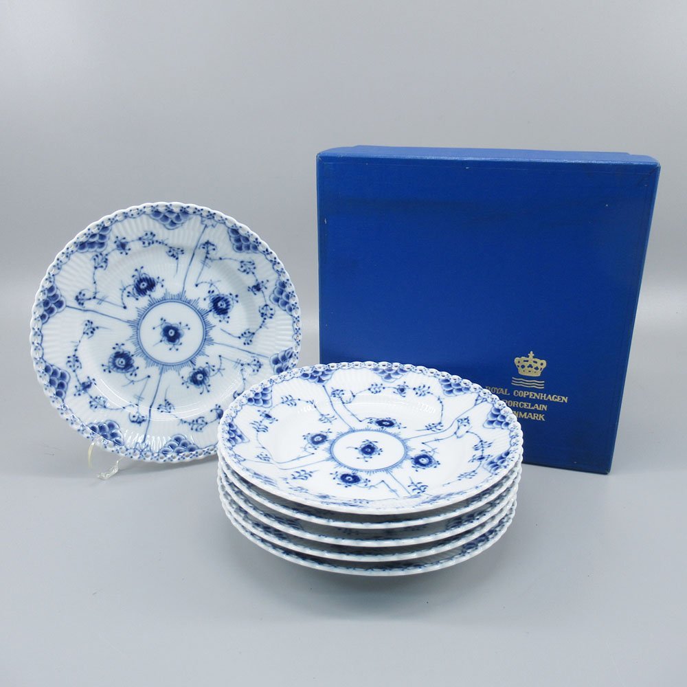 好きに Royal 1円～ Copenhagen 221-2128308【O商品】 洋食器 計6点