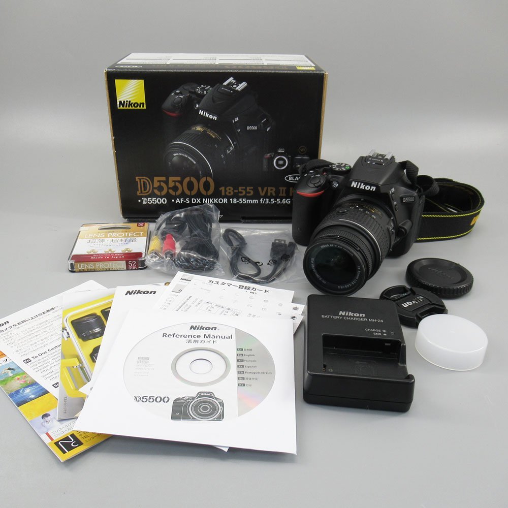 感謝価格】 レンズキット II VR 18-55mm D5500 NIKON ニコン Nikon 1円