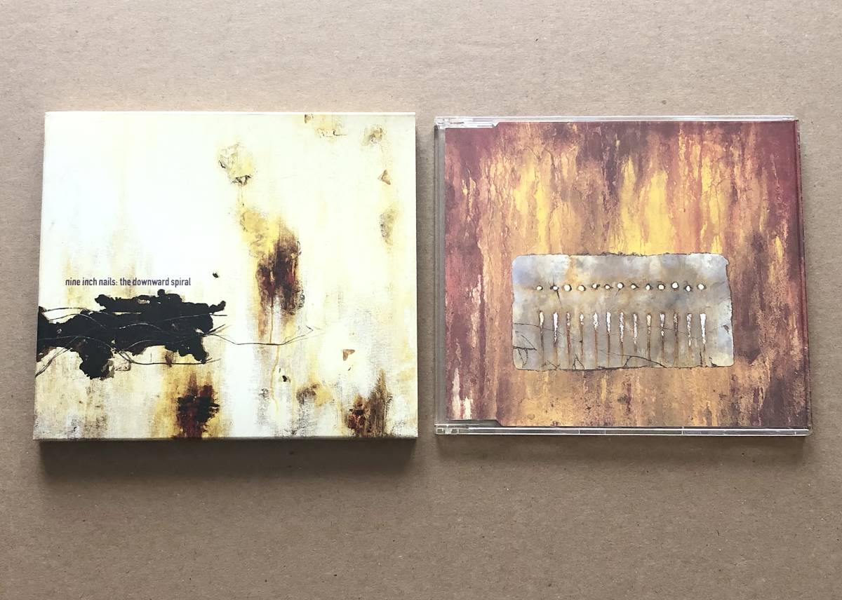 [CD] NINE INCH NAILS / THE DOWNWARD SPIRAL( down слово * спираль ) записано в Японии na in * дюймовый * ногти z