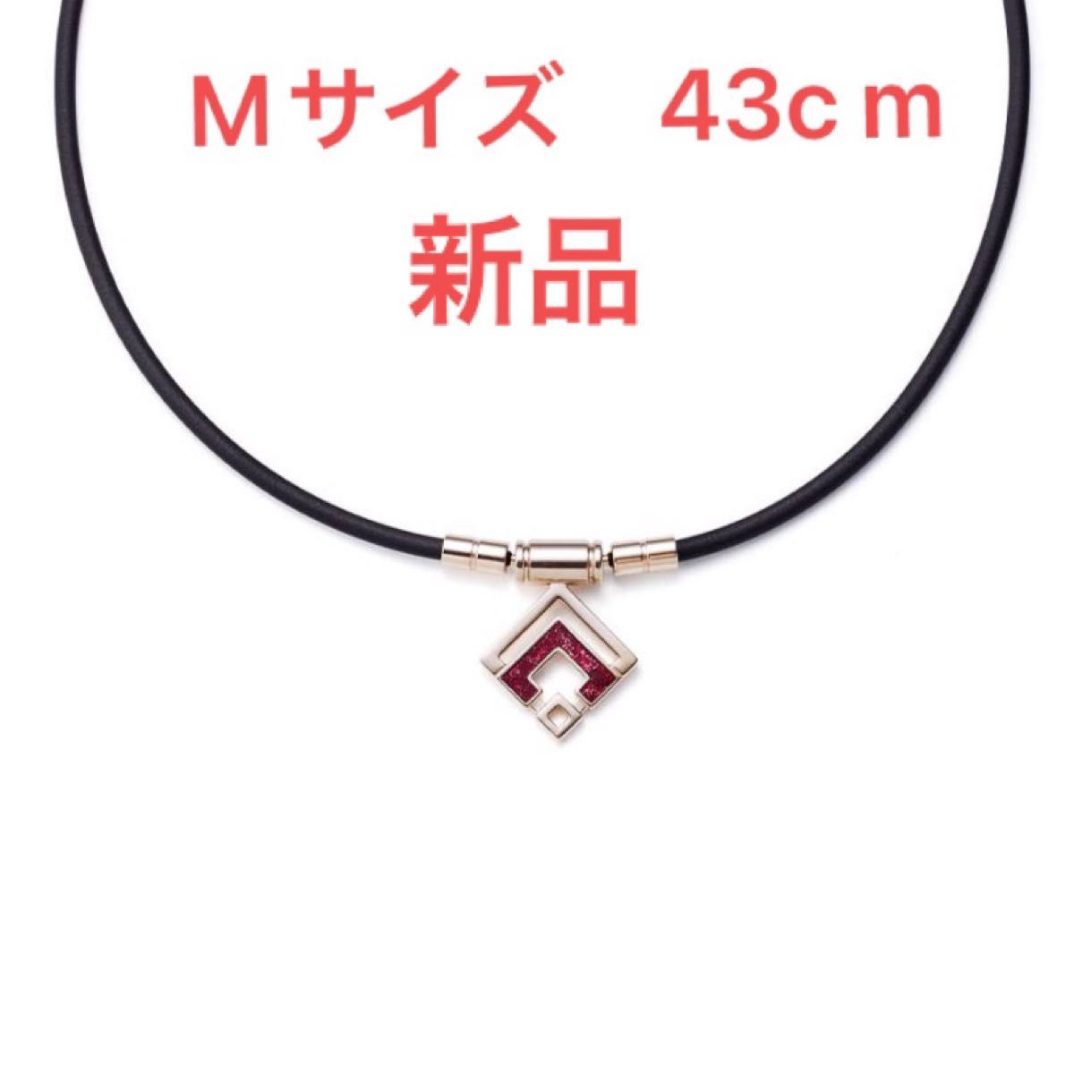 コラントッテ TAO ネックレス スリム AURA mini シャンパンゴールド レッド