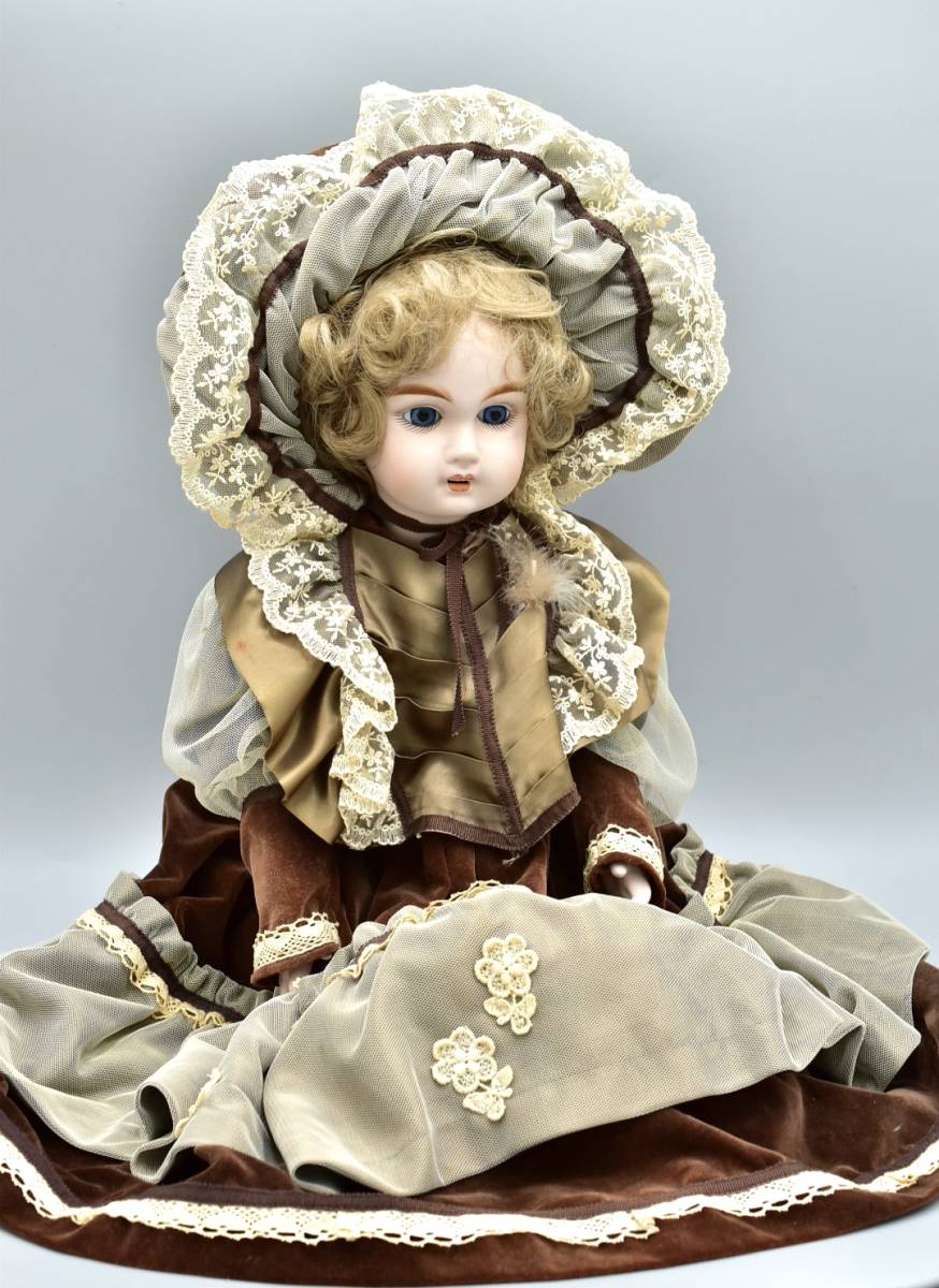 No2159)【希少】ジュモー ビスクドール COLLECTOR'S DOLL JUMEAU CD