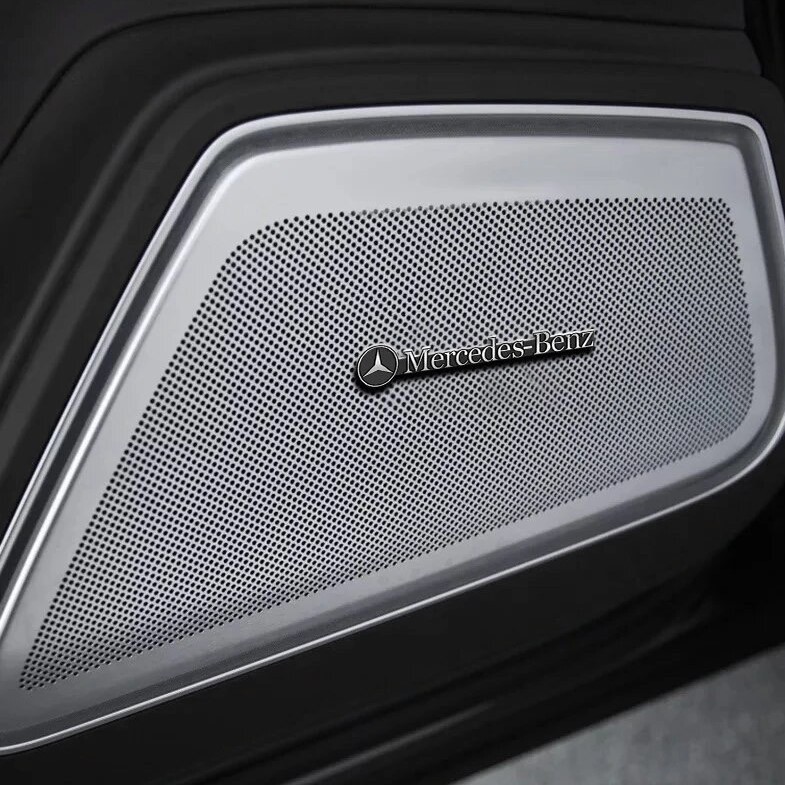 Mercedes Benz Mercedes Benz AMG aluminium эмблема plate значок стикер серебряный / черный 10