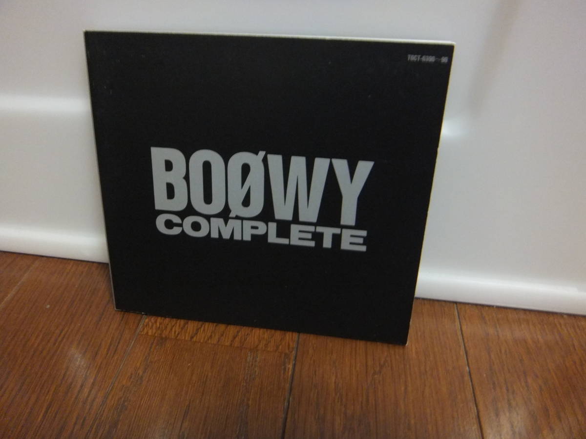 BOOWY　COMPLETE　帯付10CD-BOX　ブックレット付_画像4