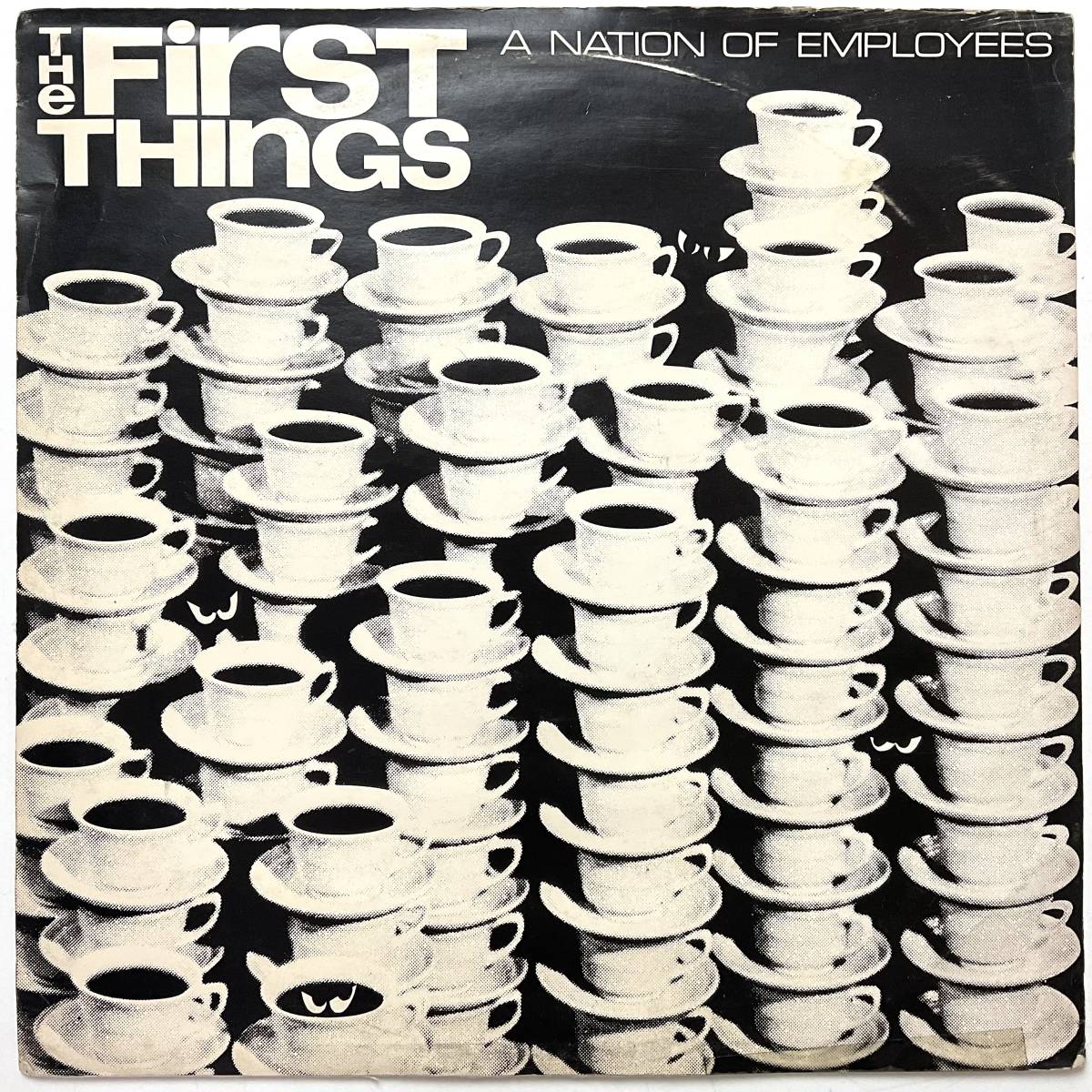 1983 US Original レコード The First Things 12” A Nation of Employees Hysterical Records HA-EP001 NEW WAVE POP ROCK_画像2