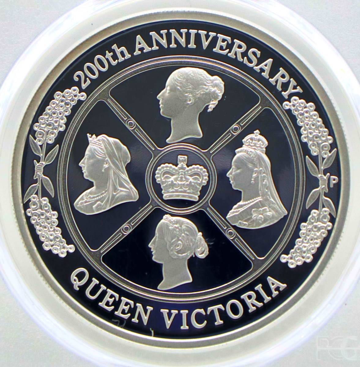2019年 オーストラリア 1ドル 銀貨 ヴィクトリア女王 生誕200周年記念