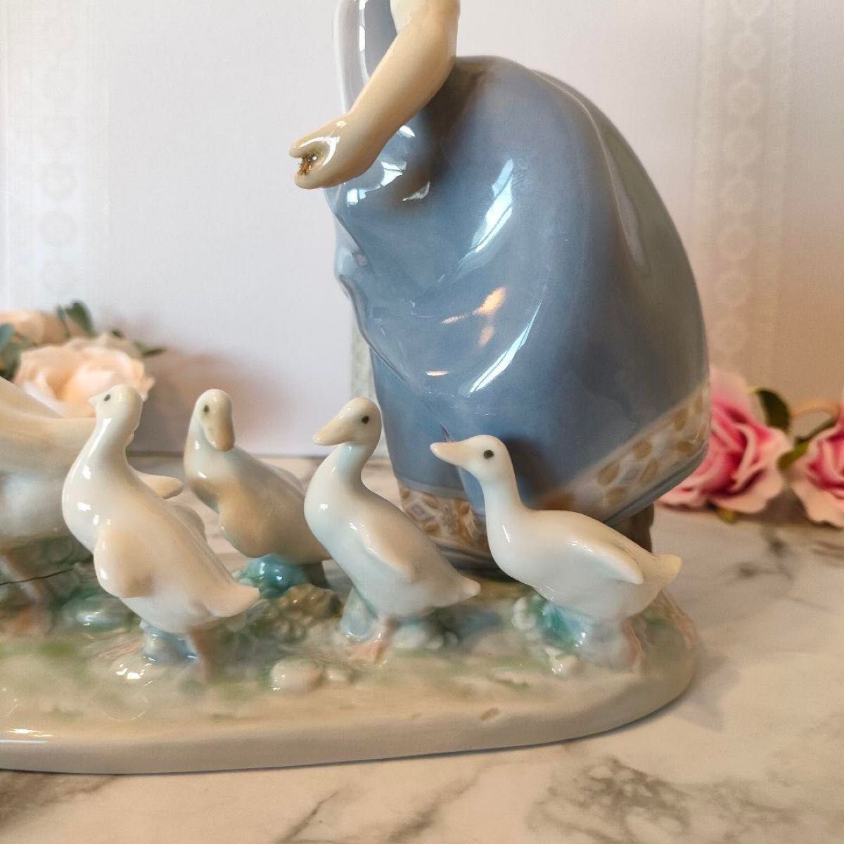 訳アリ】 リヤドロ LLADRO アヒルの行進 5503 人形 女の子 家族 訳アリ】 リヤドロ LLADRO アヒルの行進 5503 人形 女の子 家族
