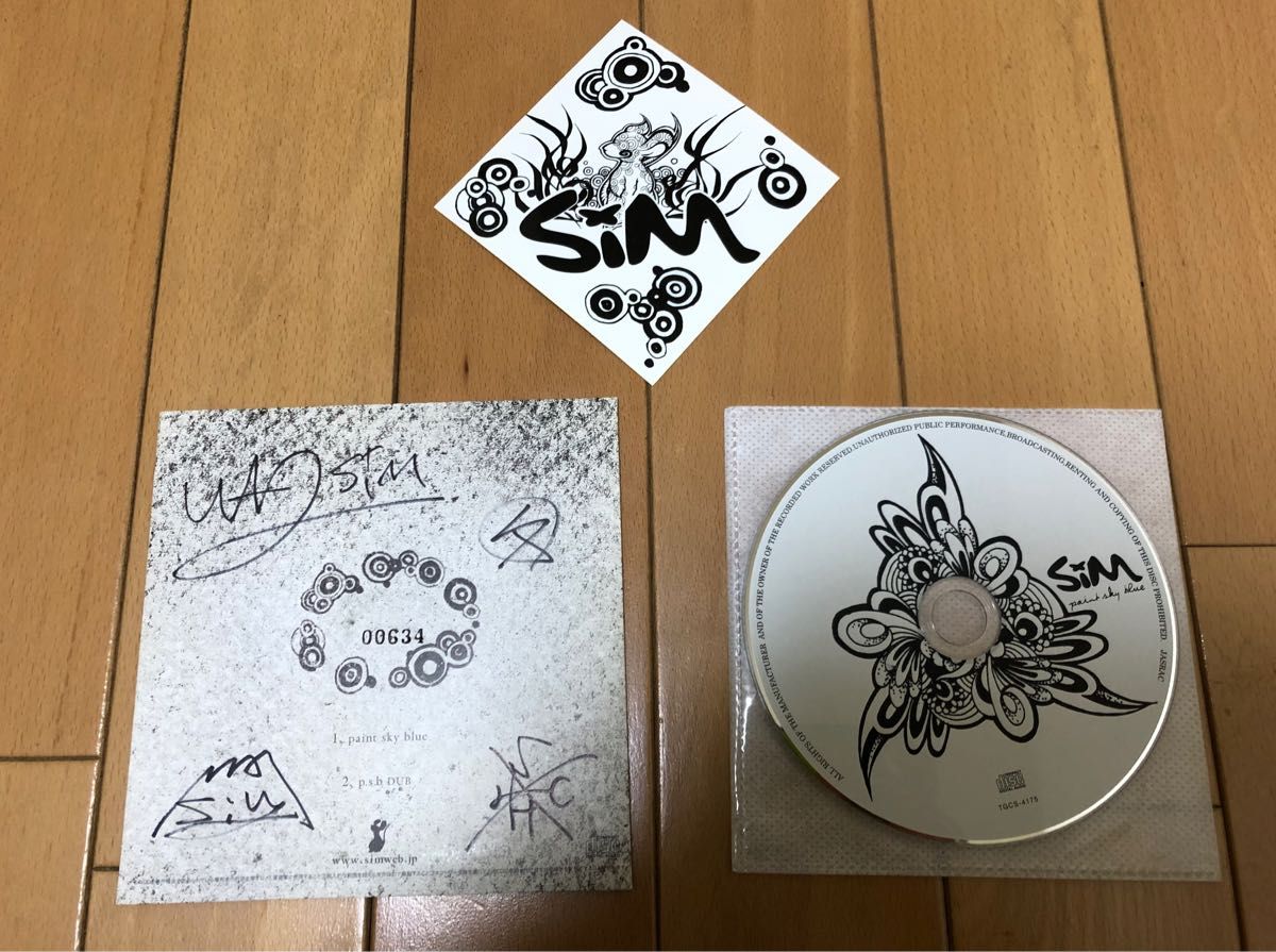 SiM / 『Paint Sky Blue』1st Demo CD SiM / 『Paint Sky Blue』1st Demo CD