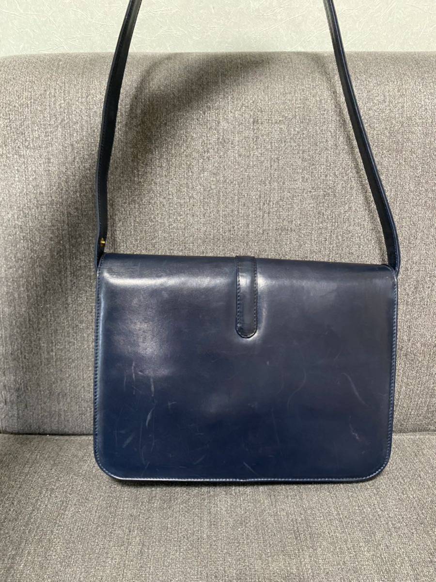 GIVENCHY Sac ジバンシィ ジバンシー ショルダーバッグ 紺色 ネイビー
