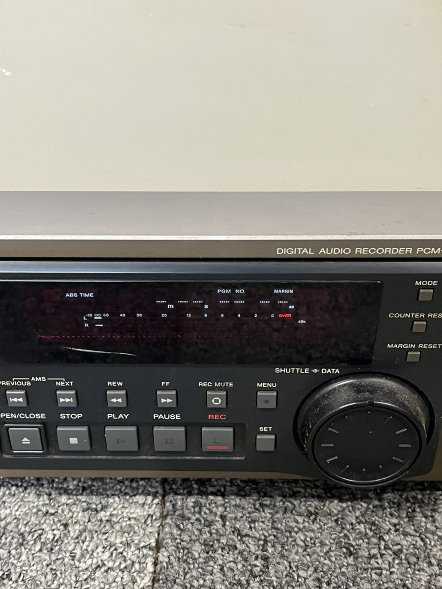 【RF25】 SONY ソニー DATデッキ PCM-R500_画像3