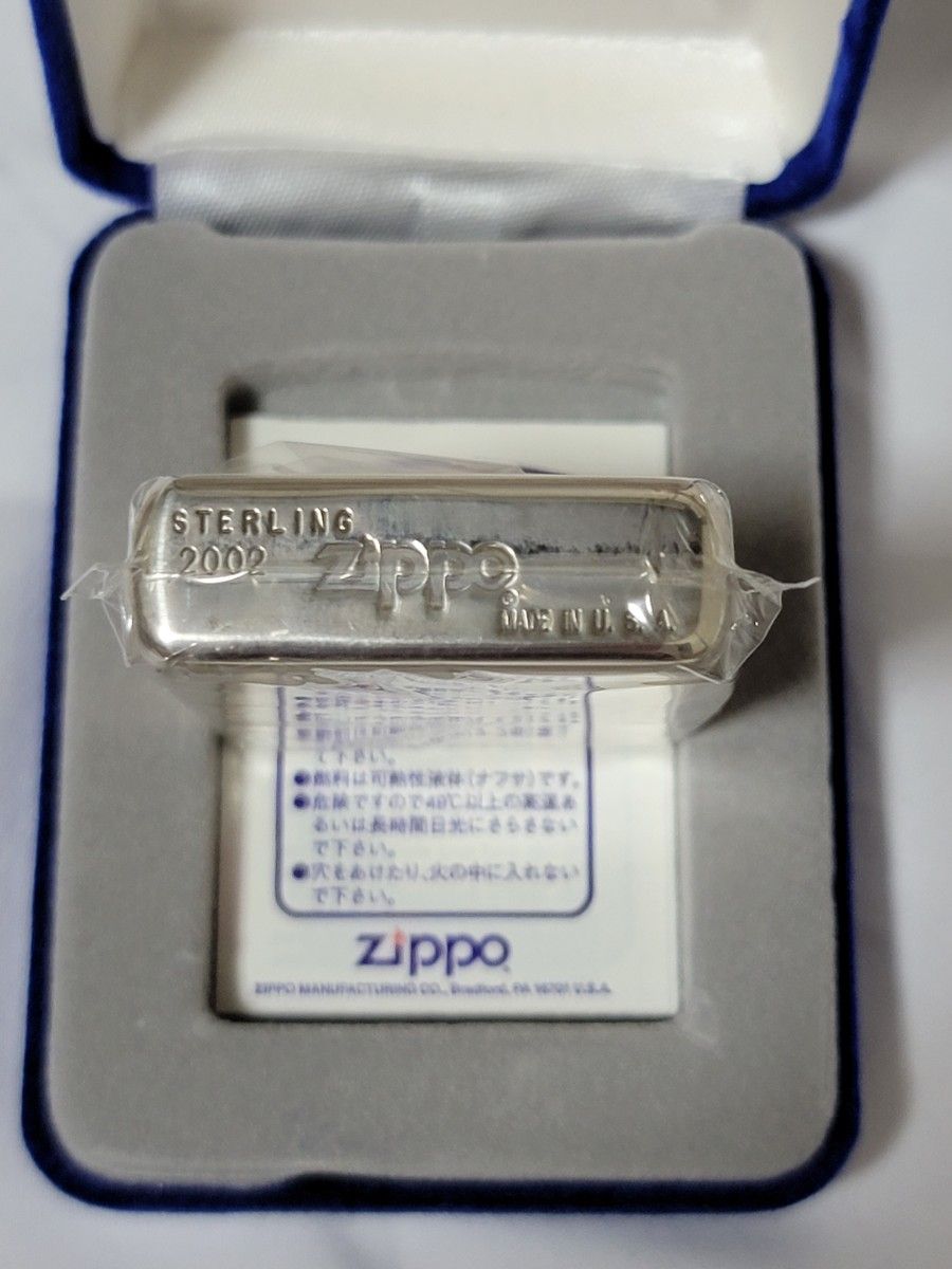 新品未使用　サントリー　ボス　ジッポ　銀無垢　BOSS ZIPPO STERLING silver　 限定品