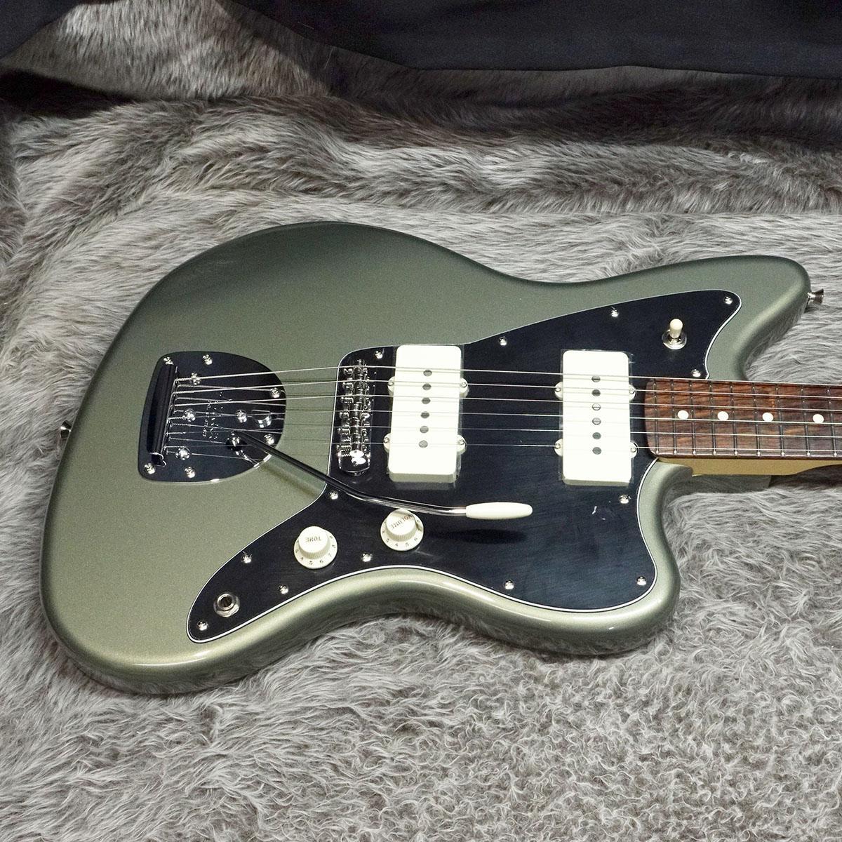 Fender Made In Japan Hybrid II Jazzmaster RW Jasper Olive Metallic with Matching Head_画像6
