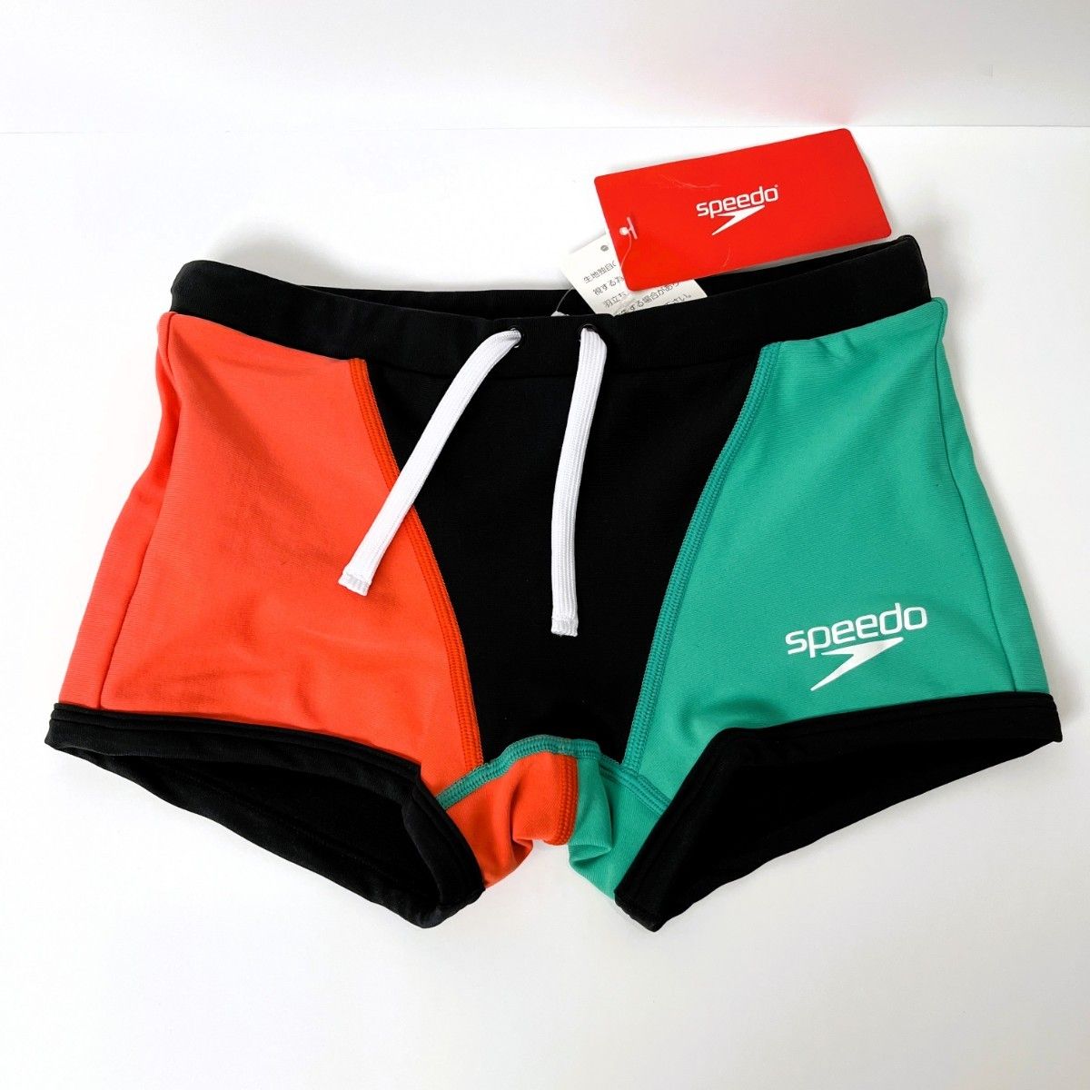 【新品未使用】SPEEDO スピード Mサイズ ENDURANCE メンズ ボックス水着 トレーニング用 ボクサー水着 競泳水着