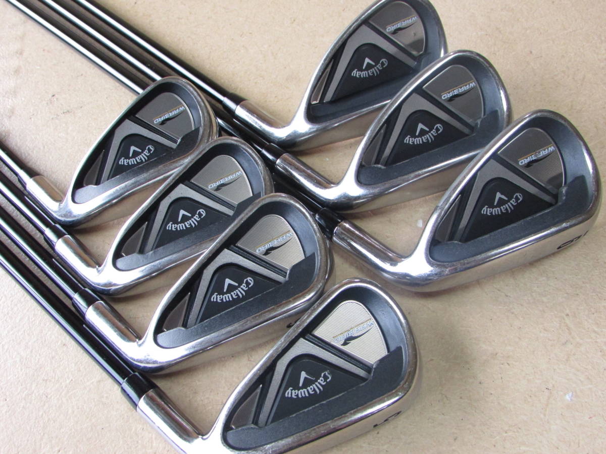 Callaway キャロウェイ WARBIRD(2019)9本組(1W,5W,5I-9I,Pw,Sw)Rフレックス ウォーバード(2019)_画像5