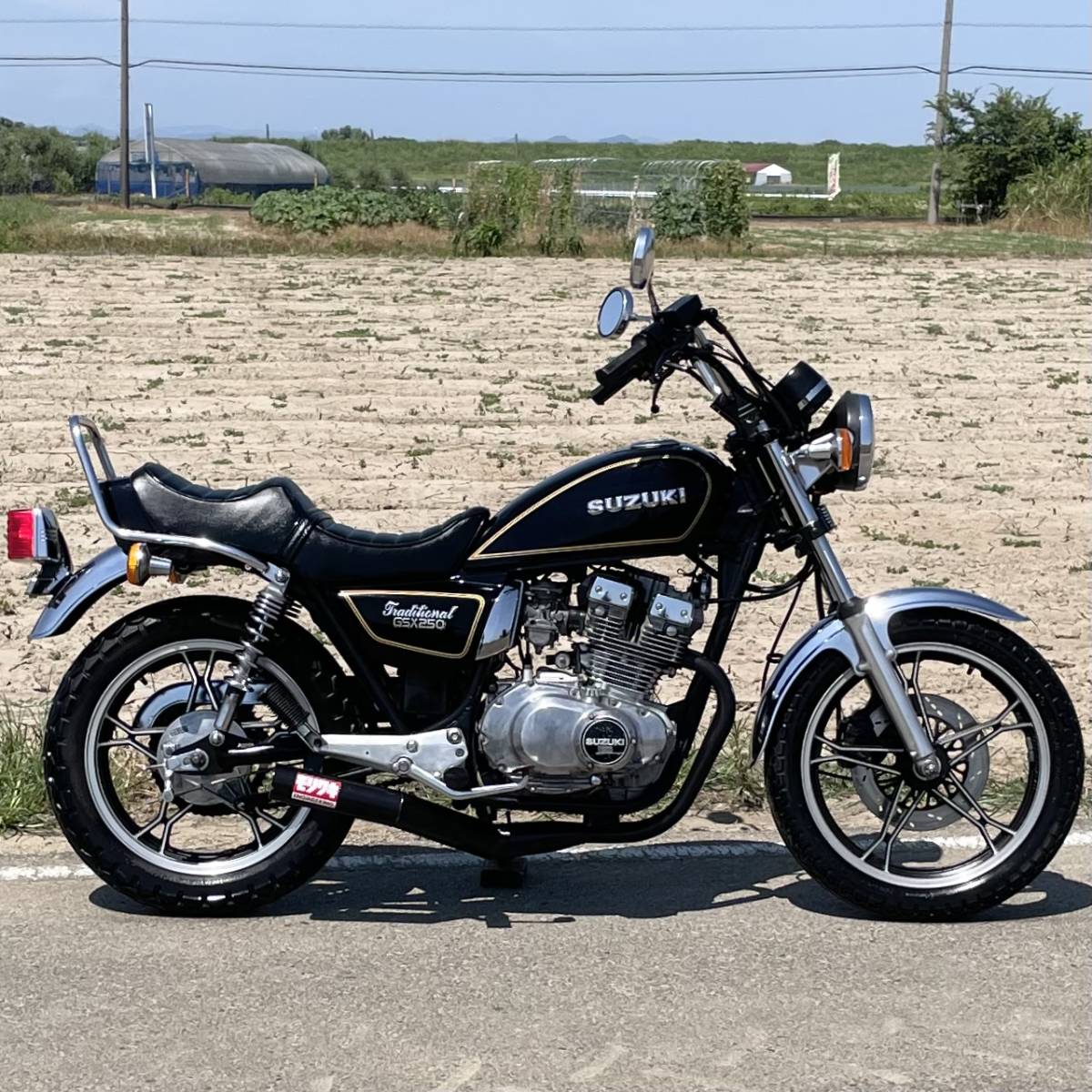 GSX250T 実動 書類付き GJ51B カスタム 好調 美車 絶版 旧車 スズキ 検