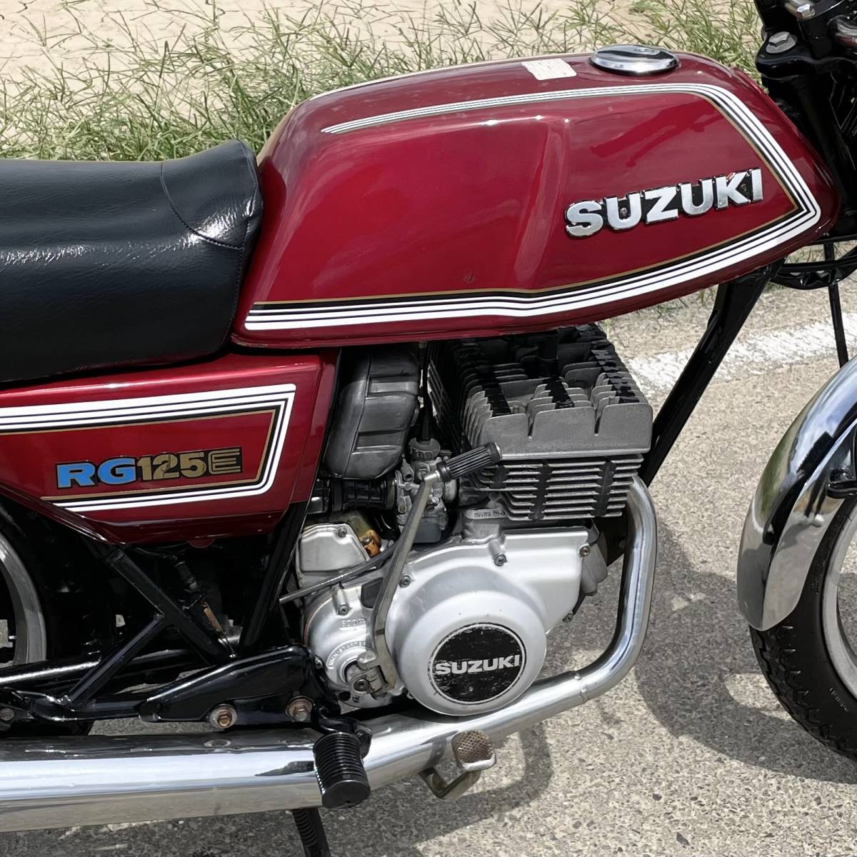 RG125E 実動 書類付き RG125 超希少 絶版 旧車 2スト スズキ 検)RG GT DT TR NSR TS SS CB SL バイソン ハスラー ビッグホーン エルシノア の商品詳細 | Yahoo!オークション | One Map by FROM JAPAN