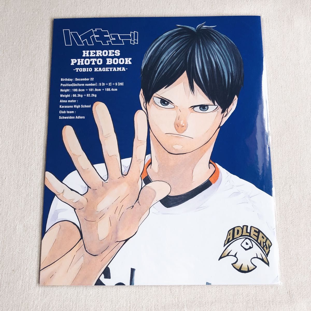 新品未開封】ハイキュー 影山飛雄 HEROES PHOTO BOOK ハイキュー