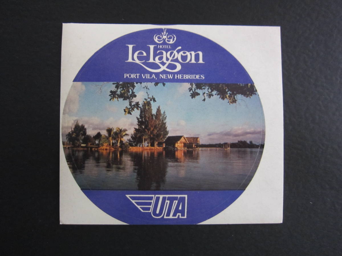  hotel label #rulagon#banatsu#UTA France aviation # seal type 