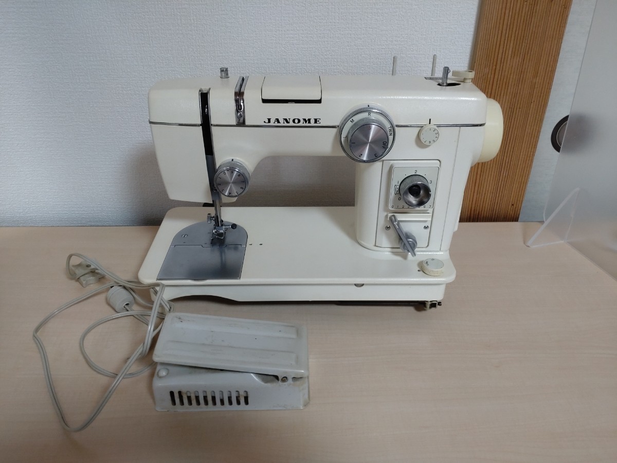 JANOME ジャノメ ハンドクラフト フットペダル ジャノメミシン MODEL 802-
