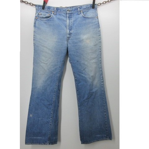 80s USA製　Levis リーバイス　ジーンズ 517 w42 タロン42 66 シングル　ヴィンテージ　アメカジ古着　sy3675