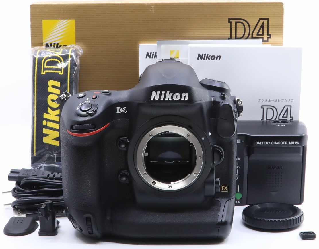 正規販売店】 ＜良品＞ Nikon デジタル一眼レフカメラ D4 ボディ