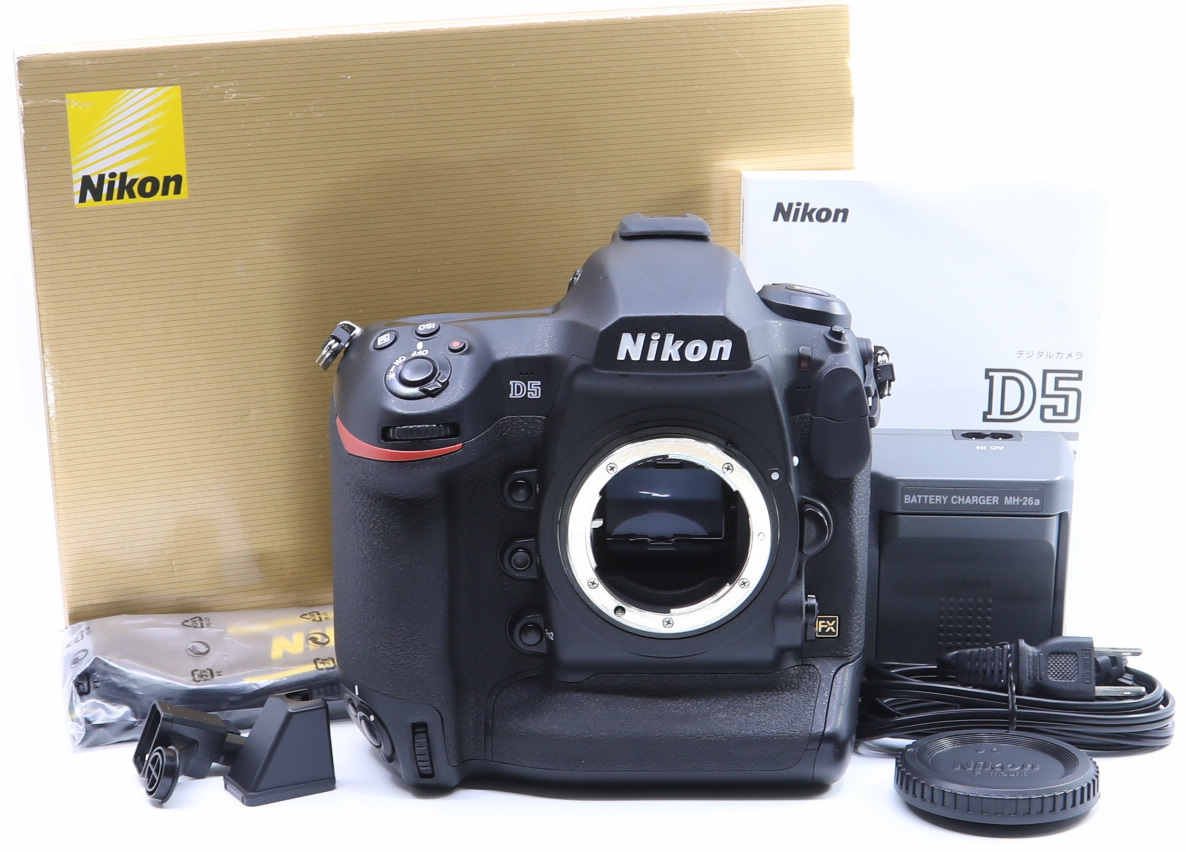 ＜良品＞ Nikon デジタル一眼レフカメラ D5 (XQD-Type) シャッター回数81100枚！