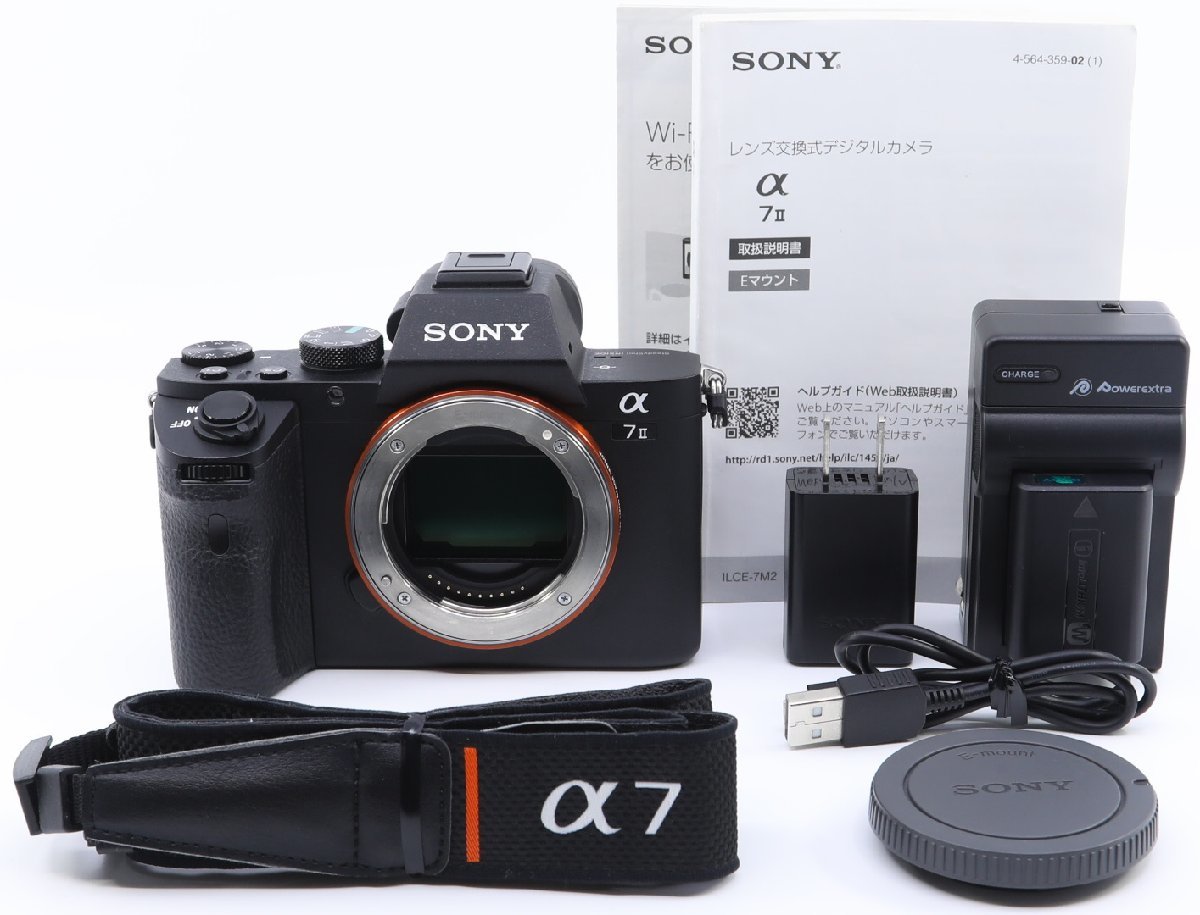 1年保証』 ＜ほぼ新品＞ SONY ミラーレス一眼レフカメラ α7M2 ブラック