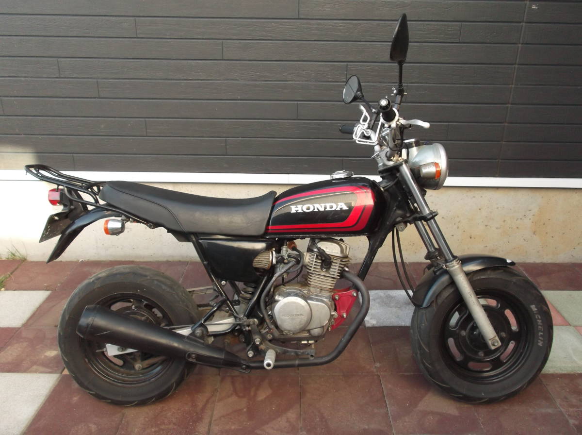 ホンダ エイプ50 改 80cc AC16 実働 レストアベース 未整備 カスタム