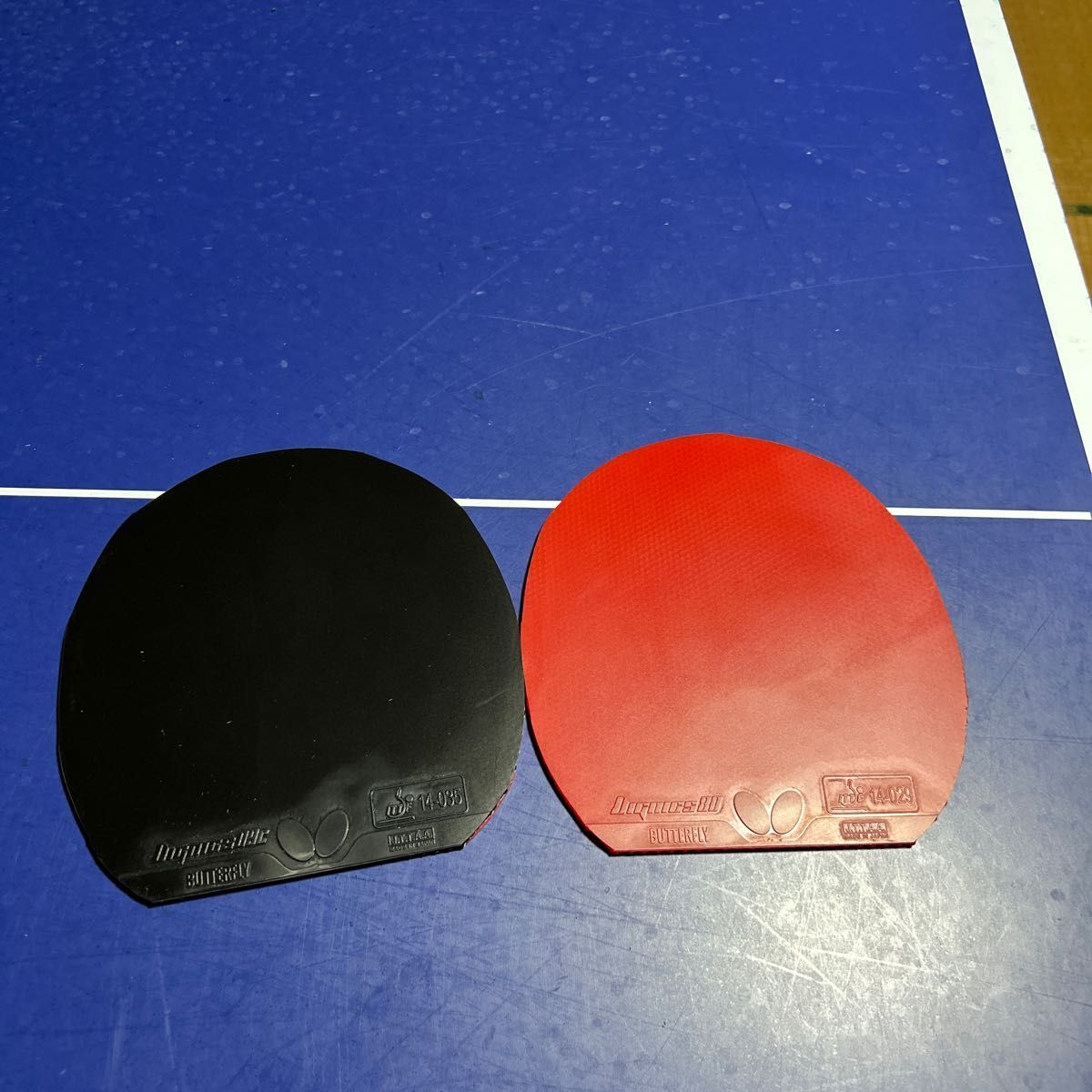 卓球ラバー ディグニクス09c黒特厚 ディグニクス80赤特厚二枚セット
