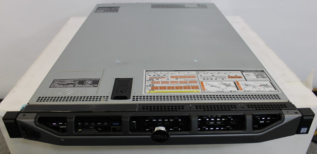 【大阪発】【DELL】☆PowerEdge R630☆ Xeon E5-2695 v4@ 2.10GHz ×2基 / メモリ 16GB×10 / HDD 300GB ×2 / 18core (6108)_画像1