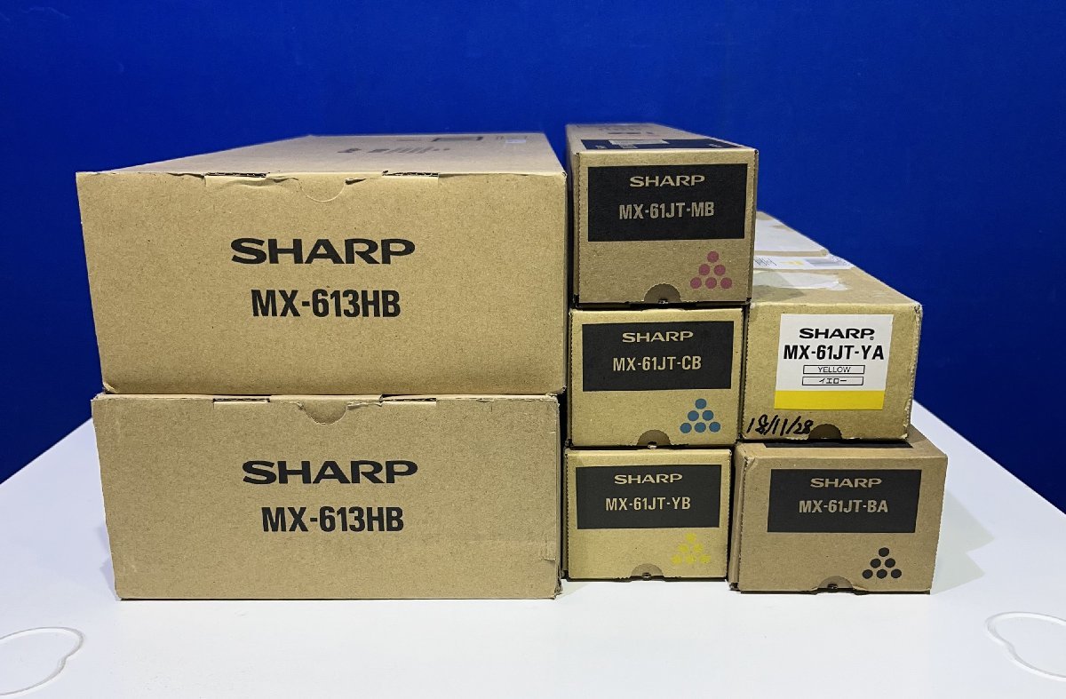 公式の店舗 (A/B) ☆MX61JT 【越谷発】【SHARP】純正未使用トナー 4色