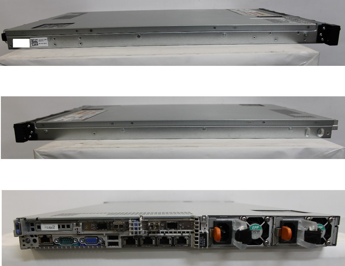 【大阪発】【DELL】☆PowerEdge R630☆ Xeon E5-2695 v4@ 2.10GHz ×2基 / メモリ 16GB×10 / HDD 300GB ×2 / 18core (6108)_画像6